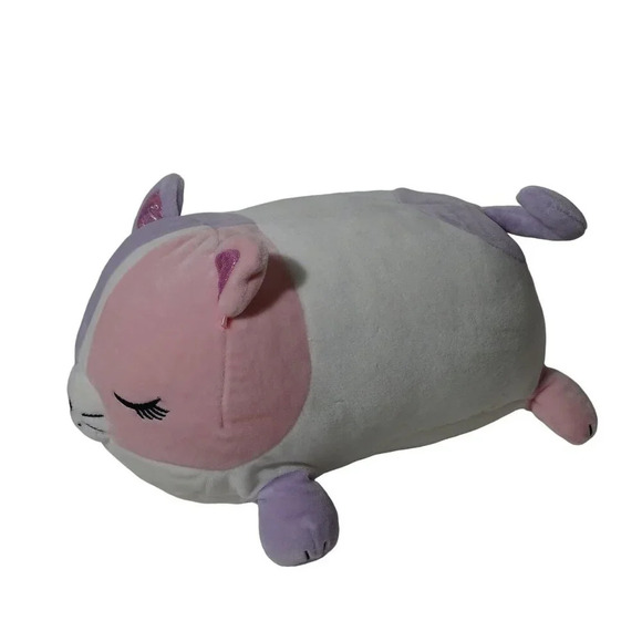 Squishmallow Justice Colette Cat Plush Stuffed Animal Toy Pink Purple 10 inch - Picture 2 of 6